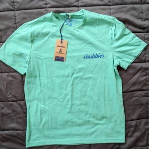 Chubbies Light Green T Shirt